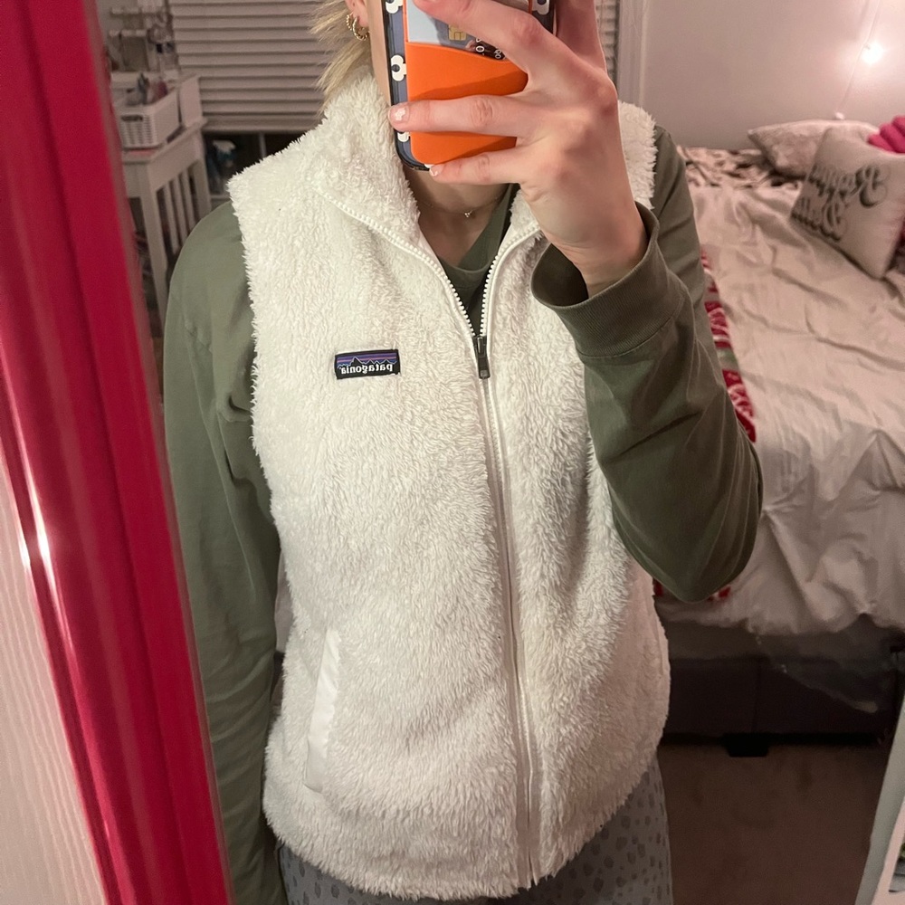 WOMENS PATAGONIA FLUFFY VEST